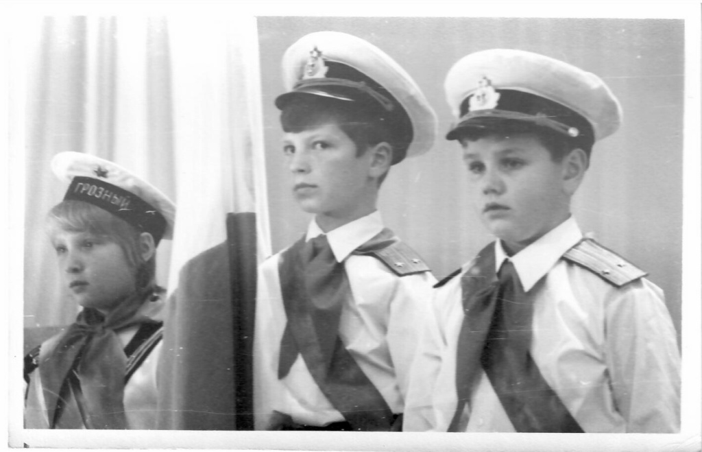 1. Адмирал детской флотилии. Заполярье, 1973 г..jpg